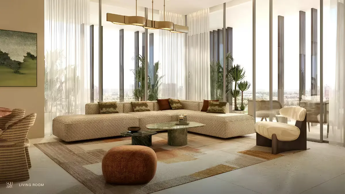 Rabdan Square Studio layout at Meydan